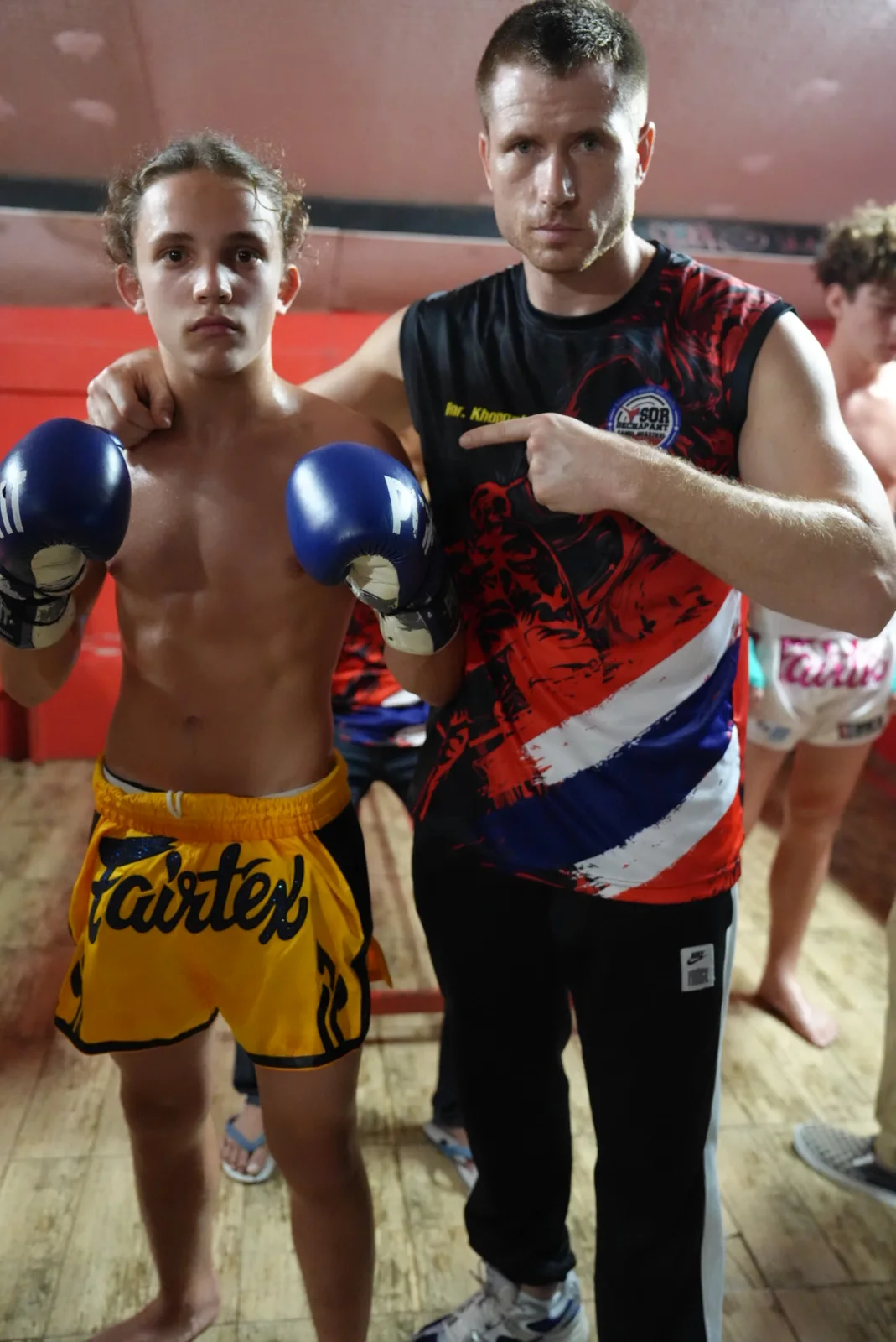 Avant de monter sur le ring — La Mémoire du Muay Thaï