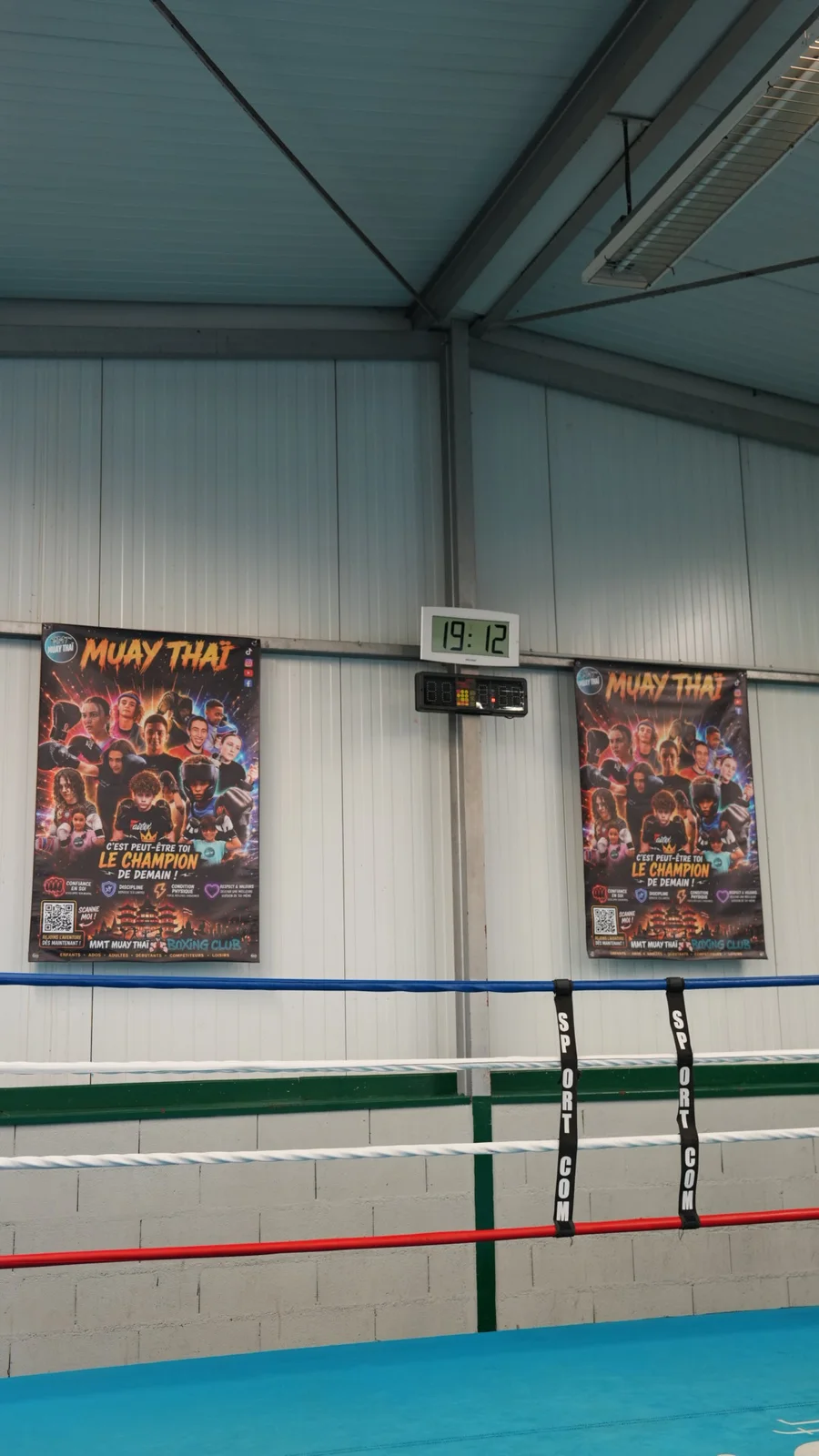 Le ring du club — La Mémoire du Muay Thaï