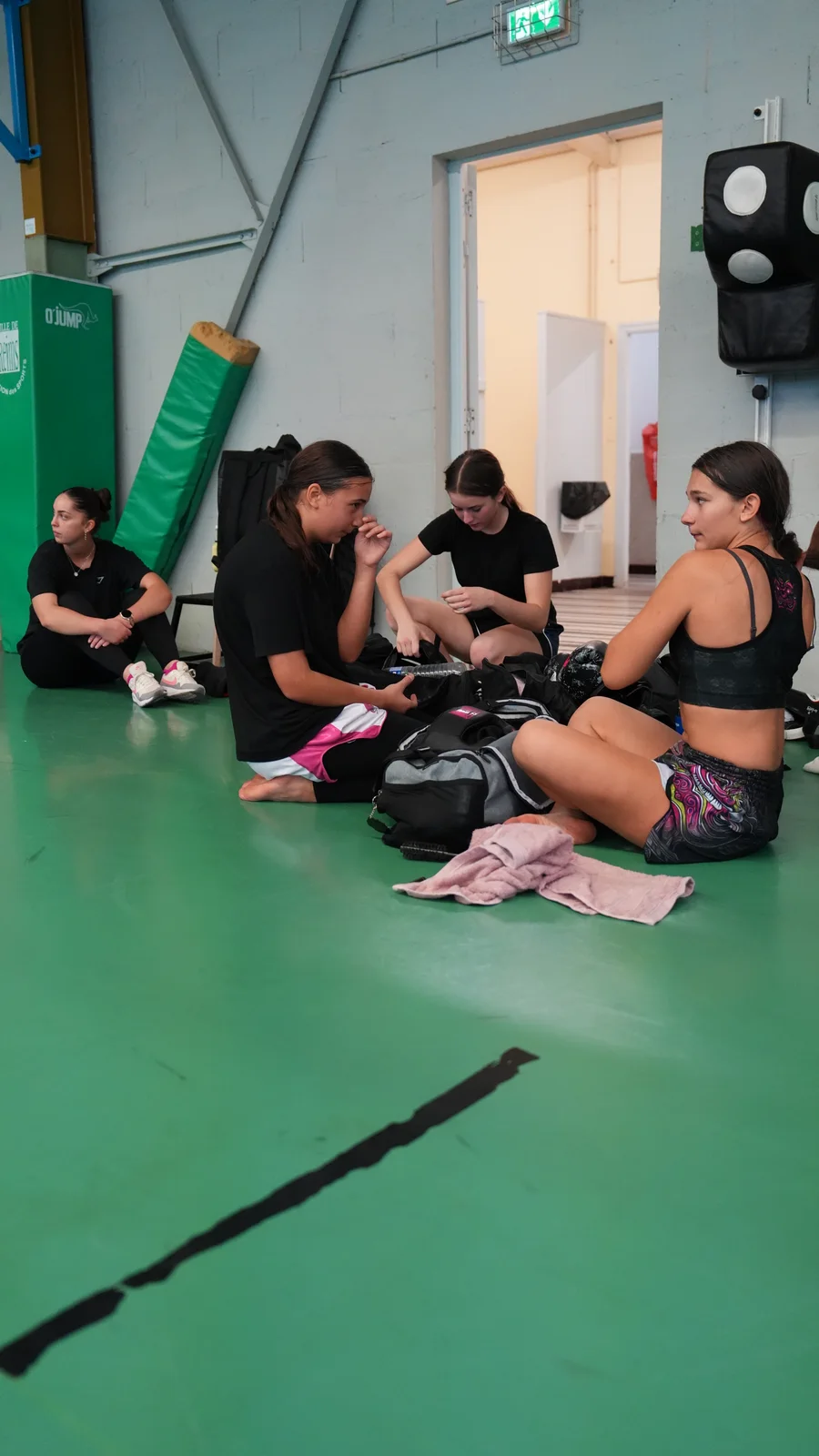 Après l’entraînement — La Mémoire du Muay Thaï